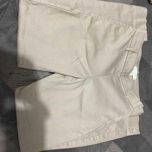 H&M Cream work pants
